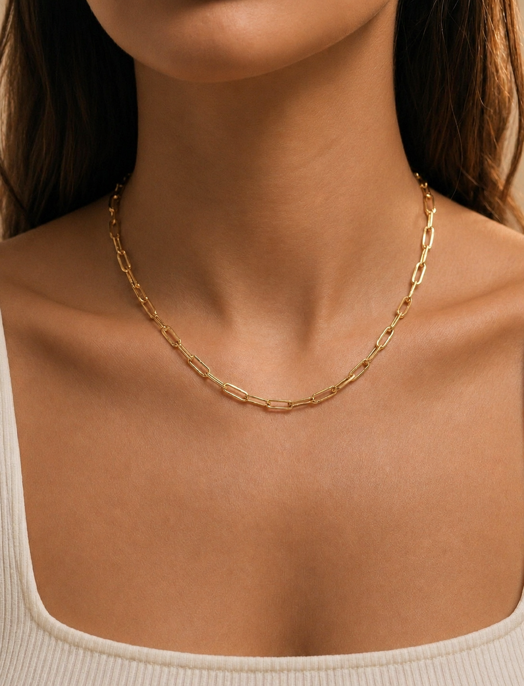 Paperclip Chain Necklace