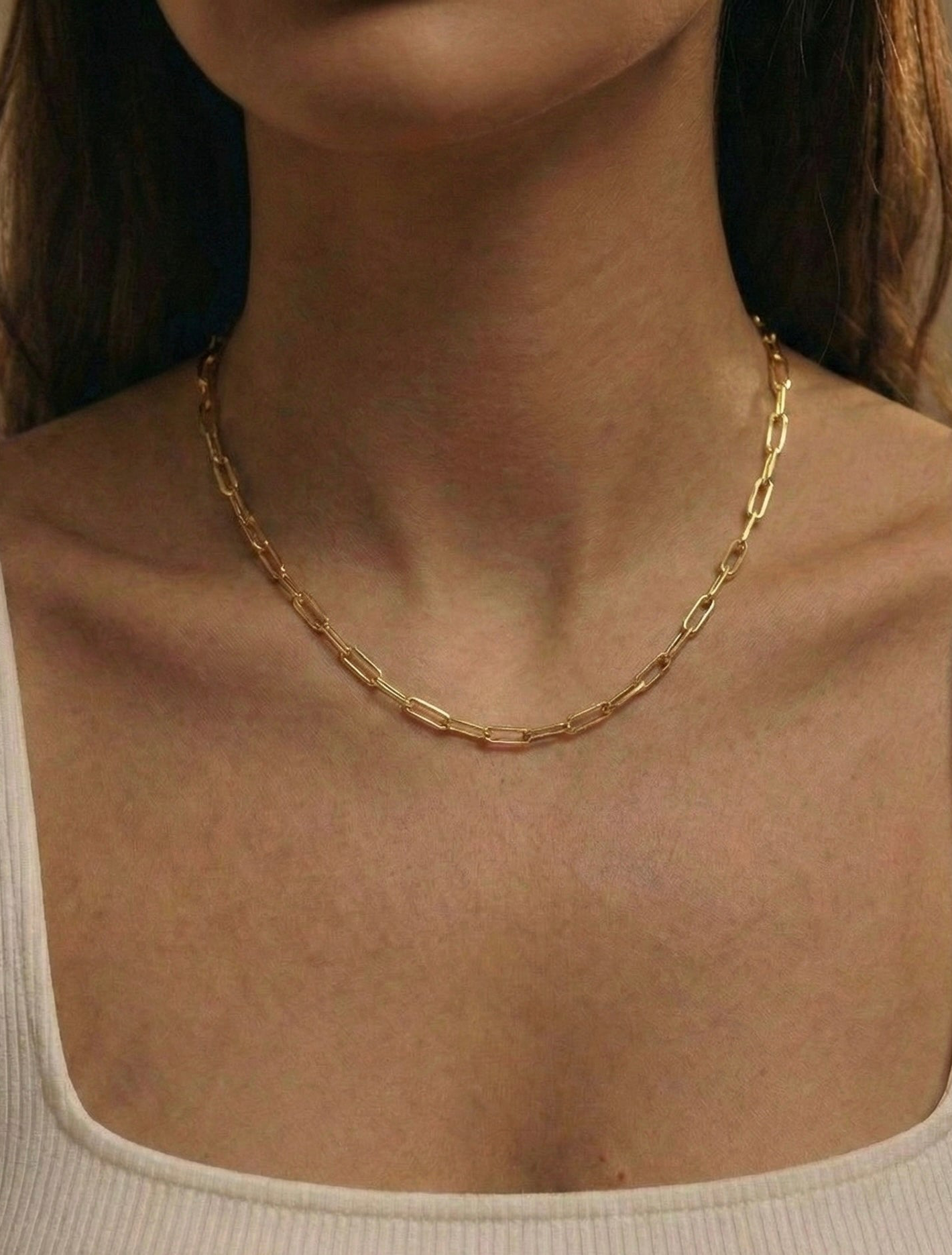 Paperclip Chain Necklace
