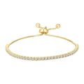 Tennis Slider Bracelet adjustable gold bracelet by Boujee & Co