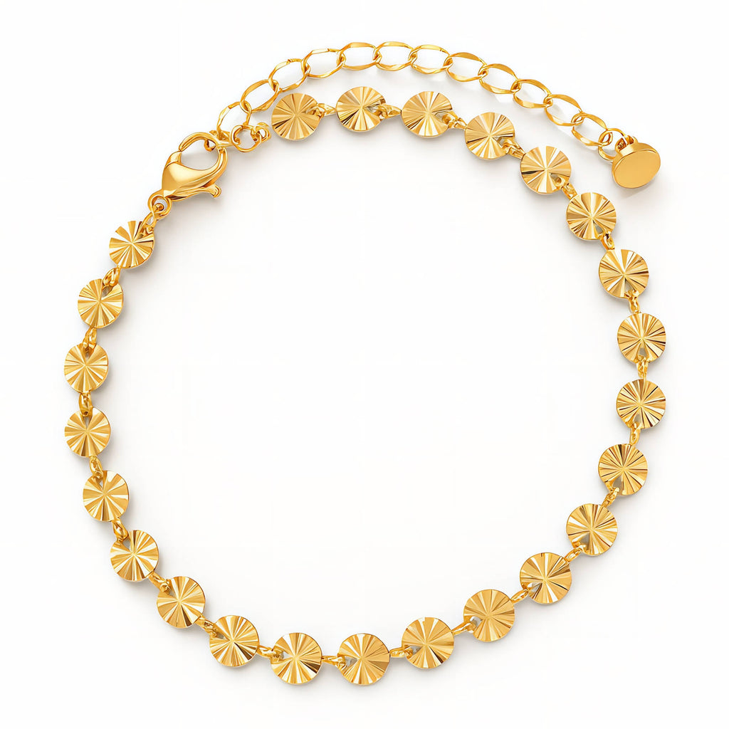 Golden Petal Bracelet waterproof gold bracelet by Boujee & Co