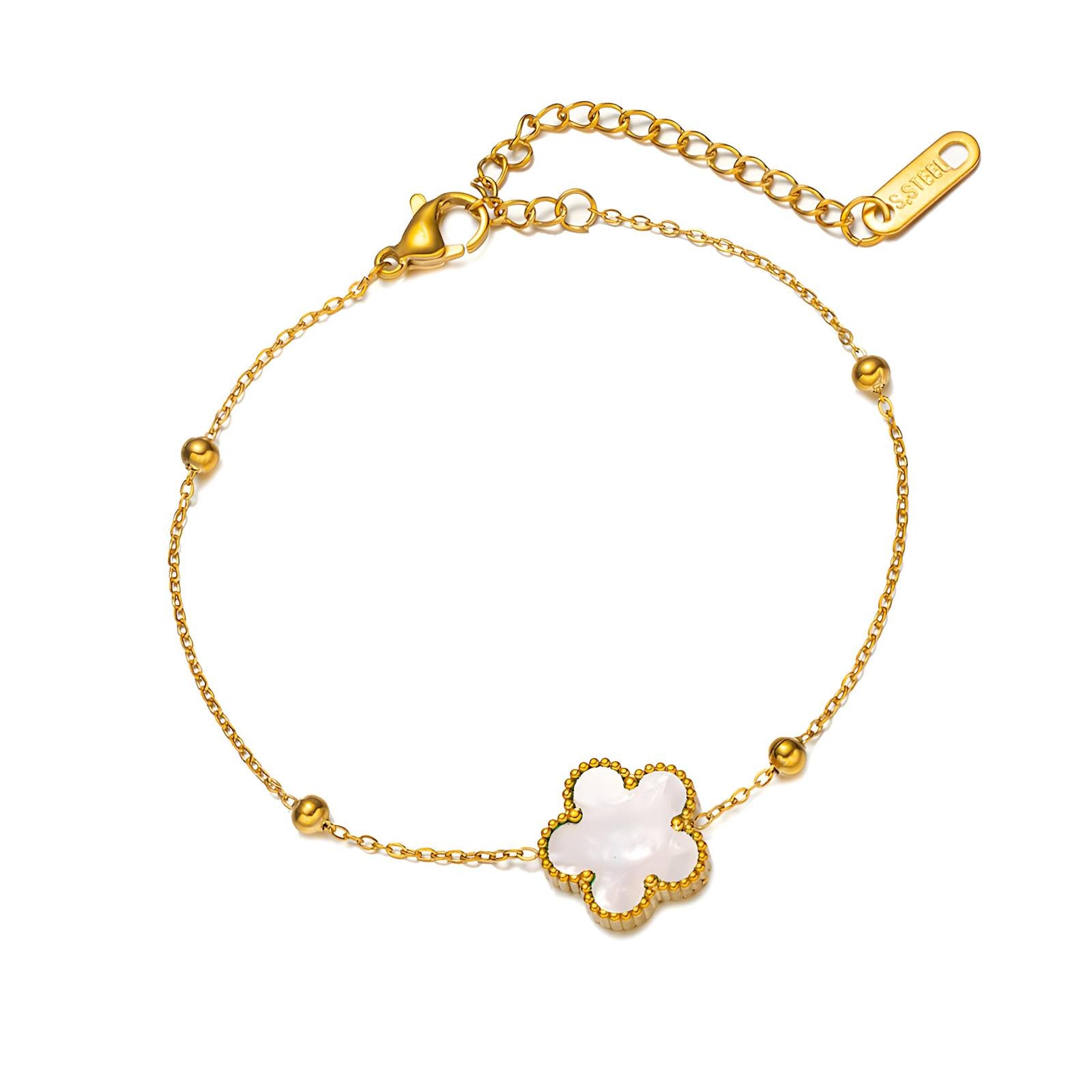 Golden Clover Bracelet