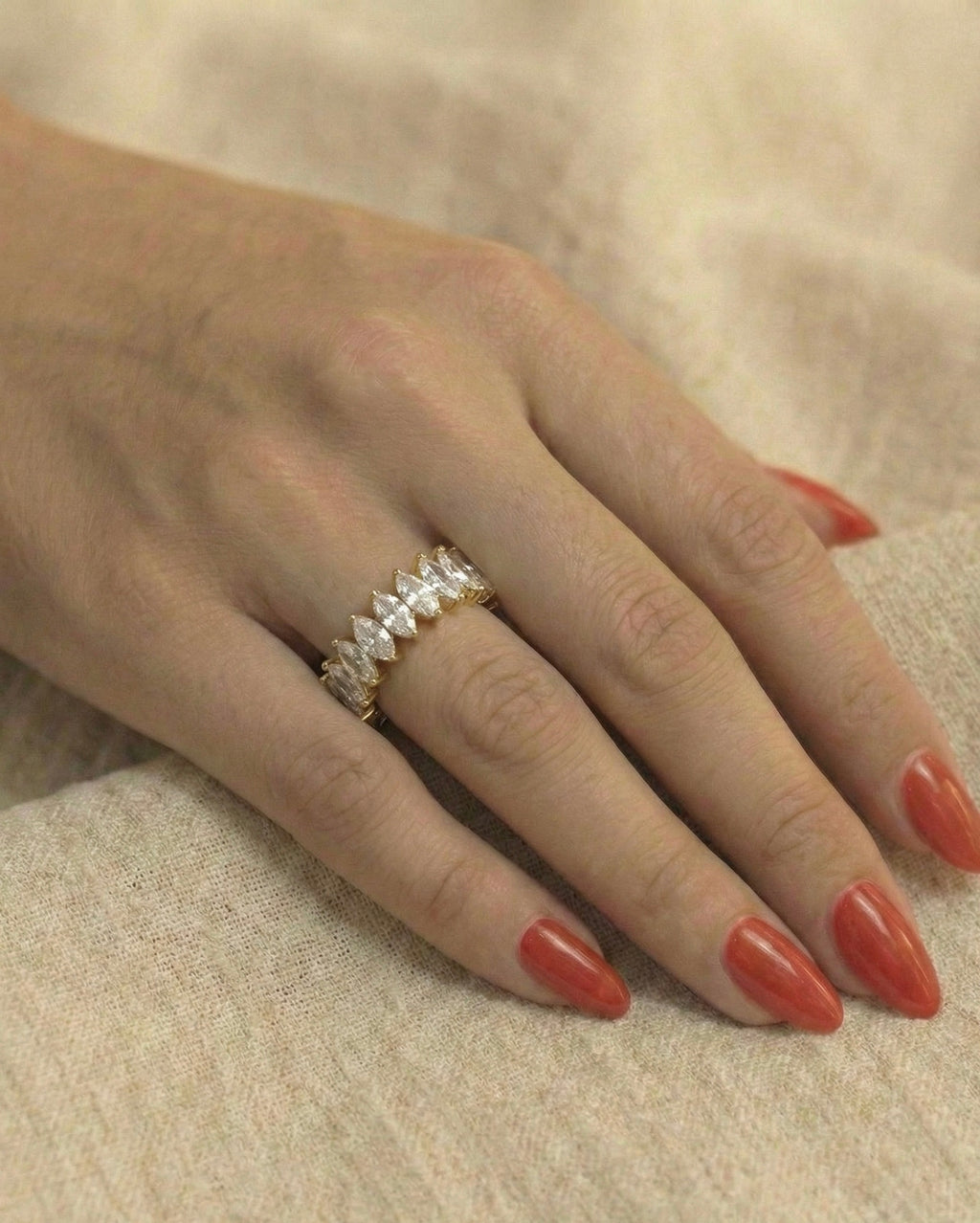 Oval Cut Ring lifestyle image by Boujee & Co