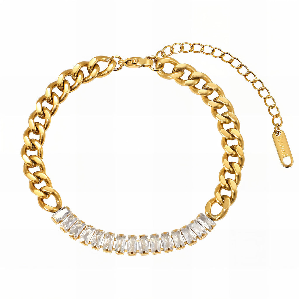 Glow Link Bracelet waterproof gold bracelet by Boujee & Co