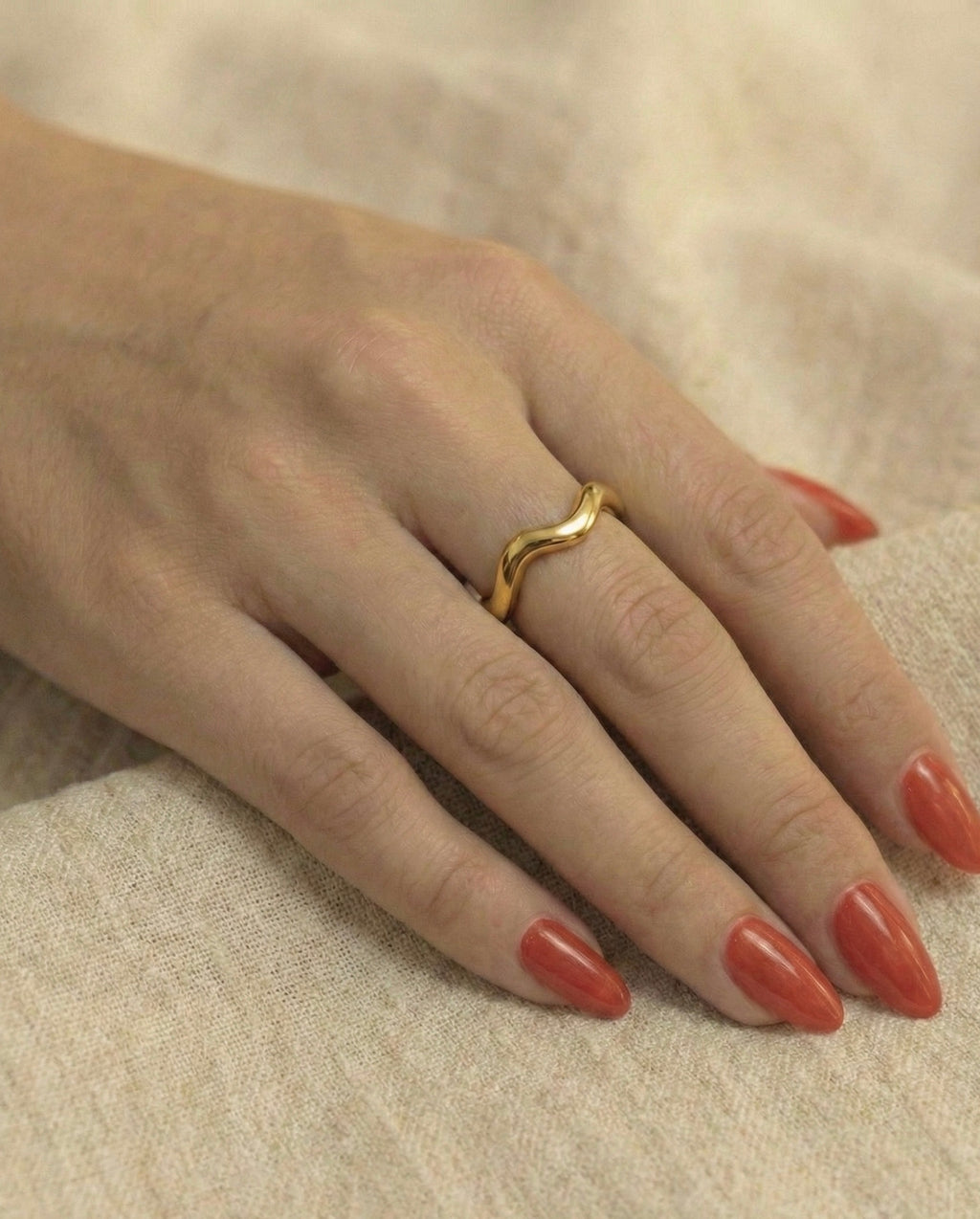 Sculpted Open Band lifestyle image by Boujee & Co